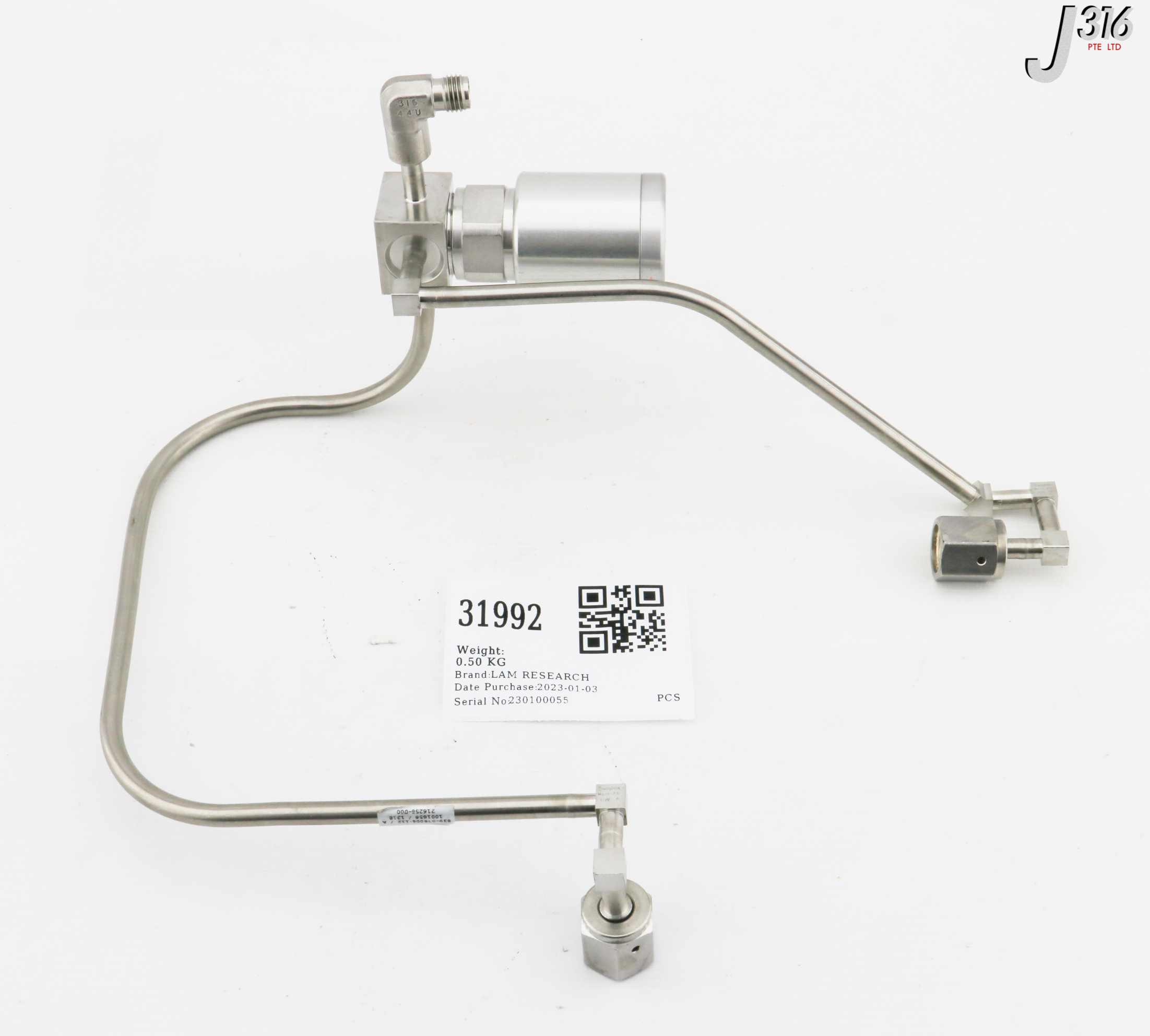 ユウ 31992 LAM RESEARCH 3-WAY VALVE ASSY, 6LVV-DPB111P-CS-47728 839